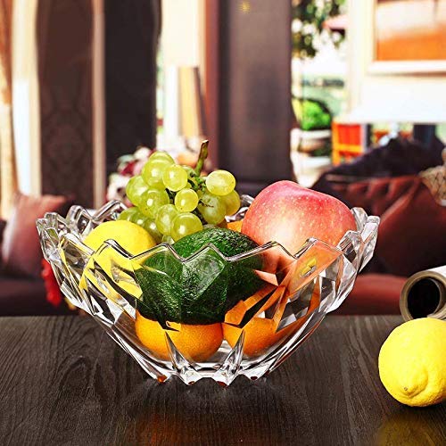 Buy Zilla enterprise Glass Bowl for Home Decoration Big Crystal Fruit