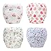 4 Pack Potty Training Pants for Baby and Toddler Girls