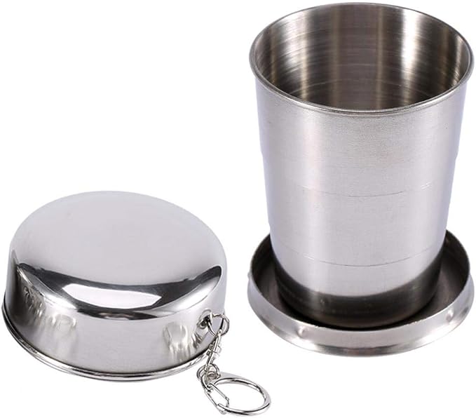 Idealife Faltbar Silikonbecher Klappbecher 2019 Faltender Becher