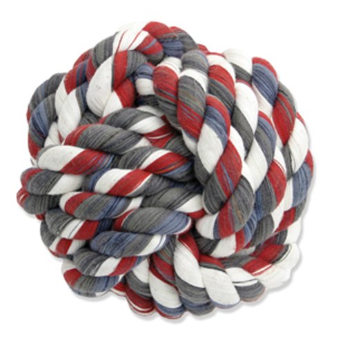 Flossy Chews Monkey Fist ball, Medium, 4-3/4-Inch