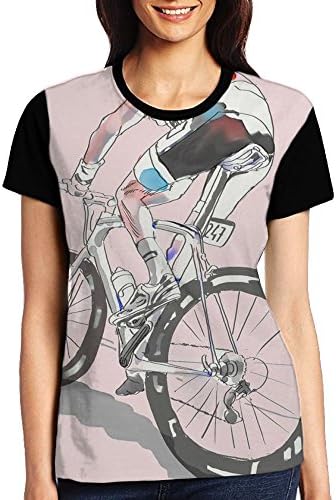 Bicycle Women's 100% Polyester T Shirts Tee