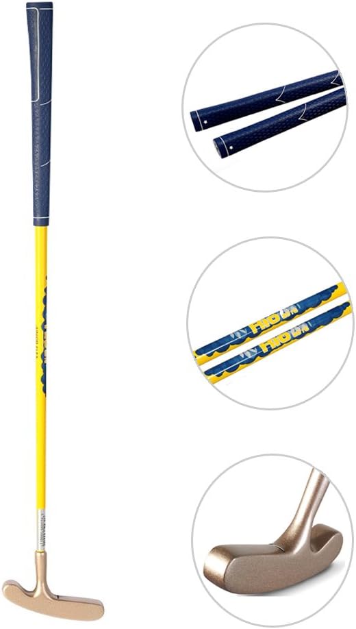 Acstar Two Way Junior Golf Putter Graphite Kids Putter Both Left and Right Handed Easily Use 3 Sizes to Choose Freely for Kids Ages 3-5 6-8 9-12