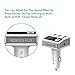 Bluetooth FM Transmitter - Elecwave EB02 Wireless Bluetooth in-Car FM Transmitter Radio Adapter Car Kit with 3 USB Port(Output 5.2A) & Optional EQ Modes and Power Off Memory, White