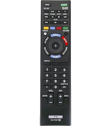 Amazon.com: RM-YD087 Remote Replacement for Sony Bravia LCD TV KDL