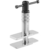KZINO Heavy Duty Brake Caliper Compression Tool - Universal Motorcycle &amp; Auto Caliper Spreader, Piston Compressor &amp; Brake Pad Press Tool Kit