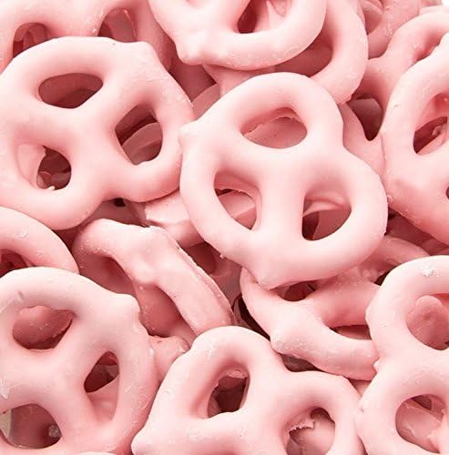Natural Strawberry Yogurt Covered Pretzels, 1 Lb (1 Lb)