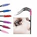 Yuelong 300 Pack Colored Disposable Nail Tips Acrylic Nail Tools Extensions Applicator Makeup Nail Tips Kits