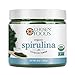 Organic Spirulina 8 oz. Purest Premium Green Superfood Powder, Vegan and USDA Certified for Quality, Safety, Maxiumum Nutrient Density by Chosen Foods