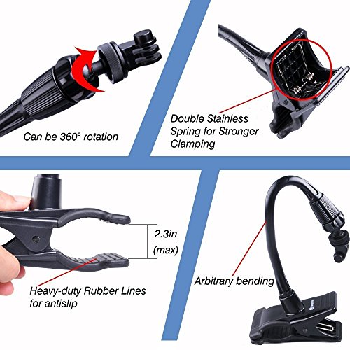 2 Smatree+Ajustable+Gooseneck+Extension+Session