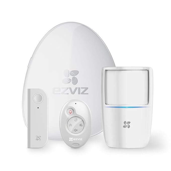 title=EZVIZ(di Hikvision) Alarm Kit, Include 1 Centralina di Allarme Internet A1, 1