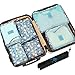 Cocoly 7pcs travel Organizers Packing Cubes Luggage Organizers Compression Pouches
