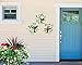 The Paragon Hummingbird Outdoor Patio Wall Decor - 3 Piece Garden Wall Ornaments, Outdoor or Indoor Decoration