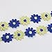 9yards (1yard/style,9 styles assortments) 26mm Embroidery Lace trim