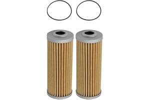 ZYNCUE 2pc Fuel Filter MIU804763 M801101 MIU804762 for John Deere 1023E 1025R 1026R 1435 1445 1545 Tractor, 2-Pack