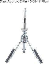 BigKing 2-7 Inch Engine Cylinder Hone Tool 3 Jaw Adjustable Flexible Shaft Auto view 2