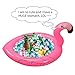 InnoBase Inflatable Flamingo Cooler Drink Holders Flamingo Beach Hawaiian Luau Pool Birthday Bachelorette Party Supplies Decorations Salad Buffet Serving Bar Tray Ice Chest for BBQ Picnic