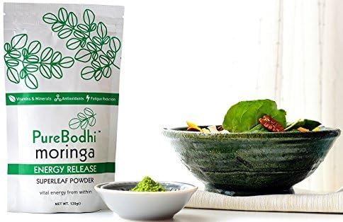 Moringa Energize superleaf Powder by PureBodhi Moringa - 100% Pure Moringa Oleifera