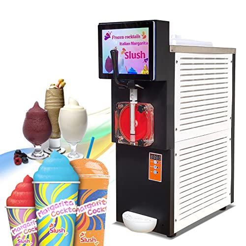 KOLZAYIER Commercial Cocktail Slushy Machine Single Tank Frozen 11 L