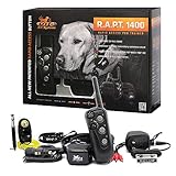 D.T. Systems - R.A.P.T 1400 Series Remote Control Dog Training Electric Shock Collar System with PetsTEK Clicker and Whistle Training Kit