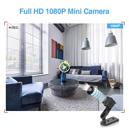 Mini Spy Camera Wireless Hidden, MHDYT Full HD 1080P Portable