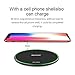 Wireless Charger, Benefast Ultra-Slim Fast Charging Pad with Cable,7.5W For Apple iPhone X/8/8 Plus, 10W For Samsung S6/S7/S8/S9 Edge + Note 5/8, 5W for All Qi enabled Phones