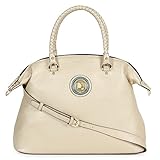 Da Milano Women's Handbag (L.Gold) (LB-4121_L.GOLD_WAX)