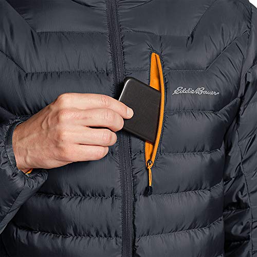 Eddie Bauer Men's Downlight Hooded Jacket, Storm Large Pricepulse