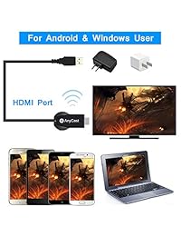 Transmisor adaptador de pantalla HDMI inalámbrico de 4 K 1080P, espejo Dongle iPhone iPad a TV, reproductor de medios de transmisión Toneseas Streaming, receptor de Airplay MacBook Laptop Samsung Android teléfonos inteligentes   regalo creativo