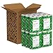 Amazon Brand - Solimo Basic Flex-Sheets Paper Towels, White, 2448 Count (24 Rolls of 102 Sheets each)