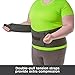 BraceAbility Plus Size Low Back Brace - Compression Lower Back Support Belt for Sciatica, Heavy Lifting at Work, Herniated Disc, Workouts, Sleeping, Lumbar Support, Back Pain in Women and Men (2XL)