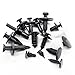 CNIKESIN 440 Pcs Auto Retainer Clips Plastic Rivets Fasteners Bumper Clips Kit Door Trim Panel Clips for GM Ford Toyota Honda Chrysler Auto Push Pin Rivets Set