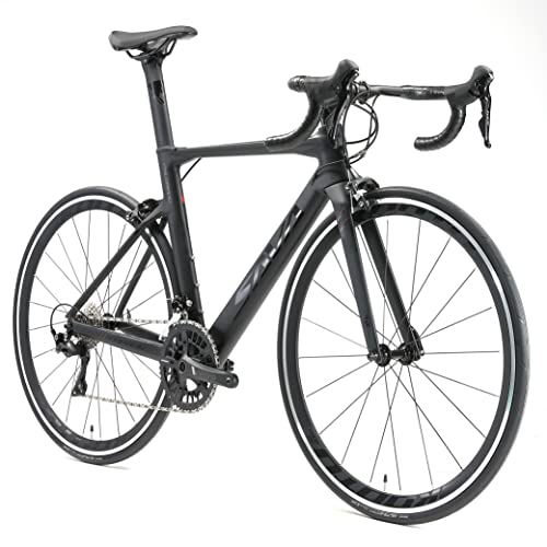 SAVADECK Carbon Road Bike, Carbon Fiber Frame 700C