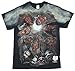 AMC The Walking Dead Zombies Under The Moon Graphic T-Shirt M Black