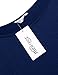 Meaneor Casual Dress for Women, Womens Long Sleeve Casual Irregular Hem Loose Tunic Shirt Dress for Her(Navy Blue,XXL)