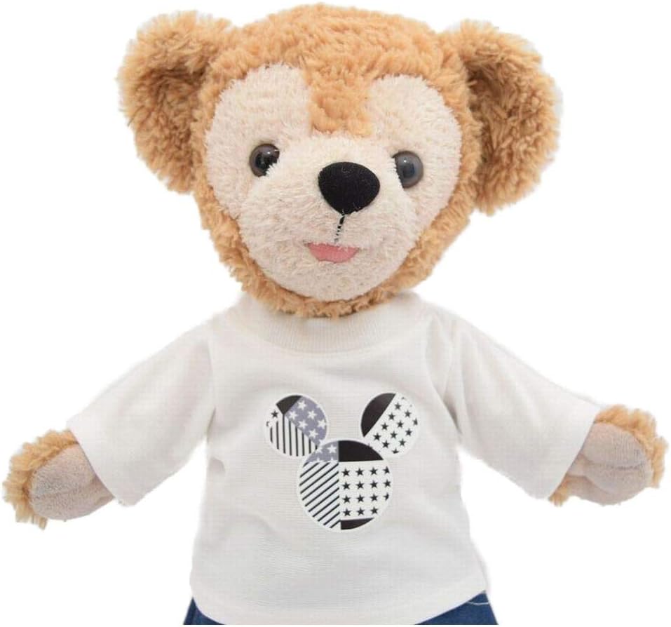 テディベア通販アリス ダッフィー 服 コスチューム 単品コーデ用 白tシャツ Sサイズ用 ブラック ドレス アクセサリー おもちゃ Amazon