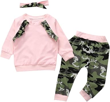 baby girl camo pants