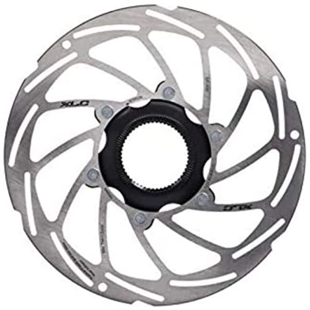 XLC Unisex – Adult's BR-X86 Brake Disc, Silver, Black, 160 mm