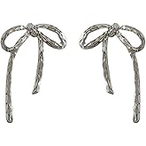 Chunky Gold Earrings for Women Gold Hoop Earrings Thick Teardrop Earrings Gold Statement Earrings Geometric Jewelry Gifts…