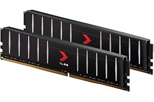 PNY XLR8 Gaming 16GB (2x8GB) DDR4 DRAM 3200MHz (PC4-25600) CL16 1.35V Low Profile Dual Channel Desktop (DIMM) Memory Kit – MD