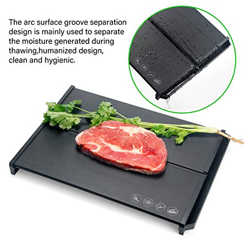 Defrosting Tray, Miracle Thaw,Meat Defrost Tray for Frozen Food, Defrosting Board，Eco Friendly