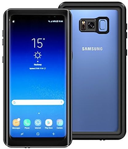 Galaxy S8 Waterproof Case, Sililoli Underwater Protective /Shockproof/Snowproof/Dirtproof With Sensitive Touch Screen IP68 Certified Waterproof Case for Samsung Galaxy S8 (S8)