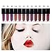 Sankuwen Waterproof Matte liquid lipstick Long Lasting lip gloss Qibest Lipstick (#18)