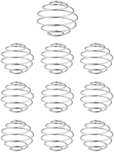 VALI Stainless Steel Shaker Cup Balls, 10 Pack. Replacement Wire Whisk Mixing Ball For Mixer Bottle &amp; Sports Drink Shake Blending