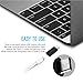 Aerb Type C Adapter USB 3.1 Type C to Micro USB Convert Connector for 12 Inch Apple MacBook, Google Nexus 6P 5X, and Other Type-C Supported Devices, Pack of 2