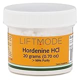 LiftMode Hordenine HCl Powder 98% Pure - 20 Grams (400 Servings at 50 mg) | #1 Value for Money #Top Nootropic Bulk Supplement | Mood Lift, Increased Focus, Energy, Metabolism & Helps with Weight Loss