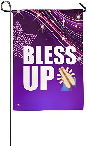 Umison Bless Up Pray Decorative Garden Flag Classic Bar Flag 1827inch
