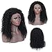 Lace Front Wigs Human Hair Pre Plucked (16″) Brazilian Kinky Curly Lace Frontal Wigs with Baby Hair Fashion Vila Natural Color Wigs for Black Womenthumb 2