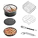 Air Fryer Accessories 7pcs for Gowise Phillips and Cozyna, fit all 3.7QT 5.3QT with 7 Inch Diameter by KINDEN