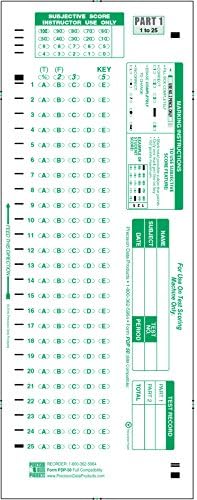 PDP-50 889-E compatible test form (5000 Sheet case)