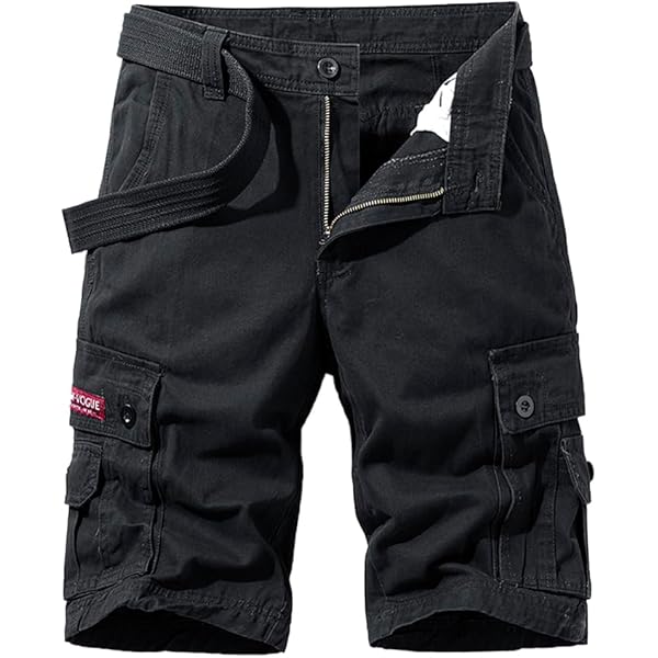 （るりよせ）ANSWER4 『4Pocket Short Pants』 Mylldey Men's Cargo Shorts 3/4 Relaxed Fit Mens Running